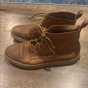 Polo Ralph Lauren Jarrod Cap Toe Leather Boots